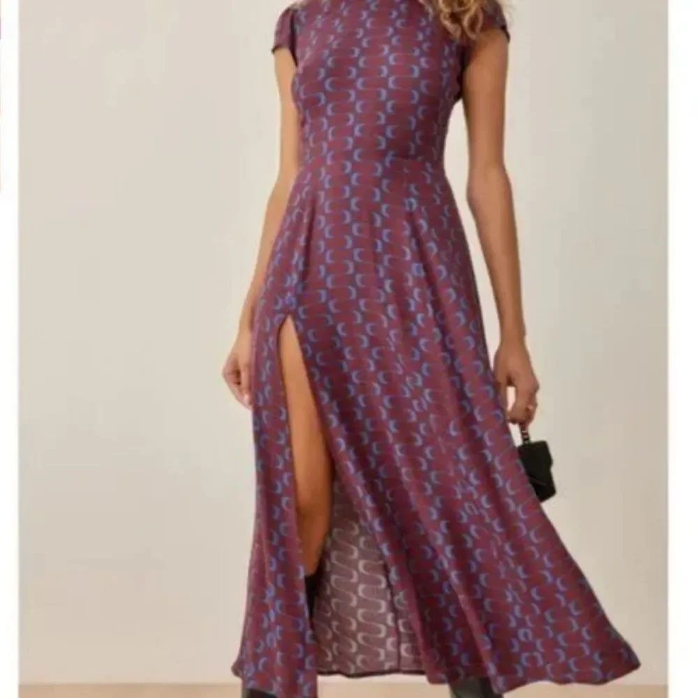 Reformation Gavin Dress in Marooned - Picture 4 of 8